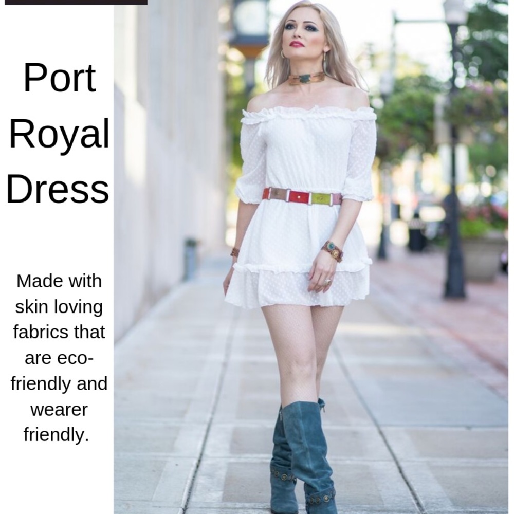 White Off Shoulder Dress